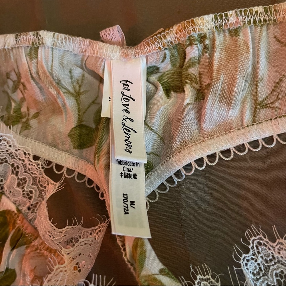 For Love And Lemons Floral Lace SET - Picture 9 of 10
